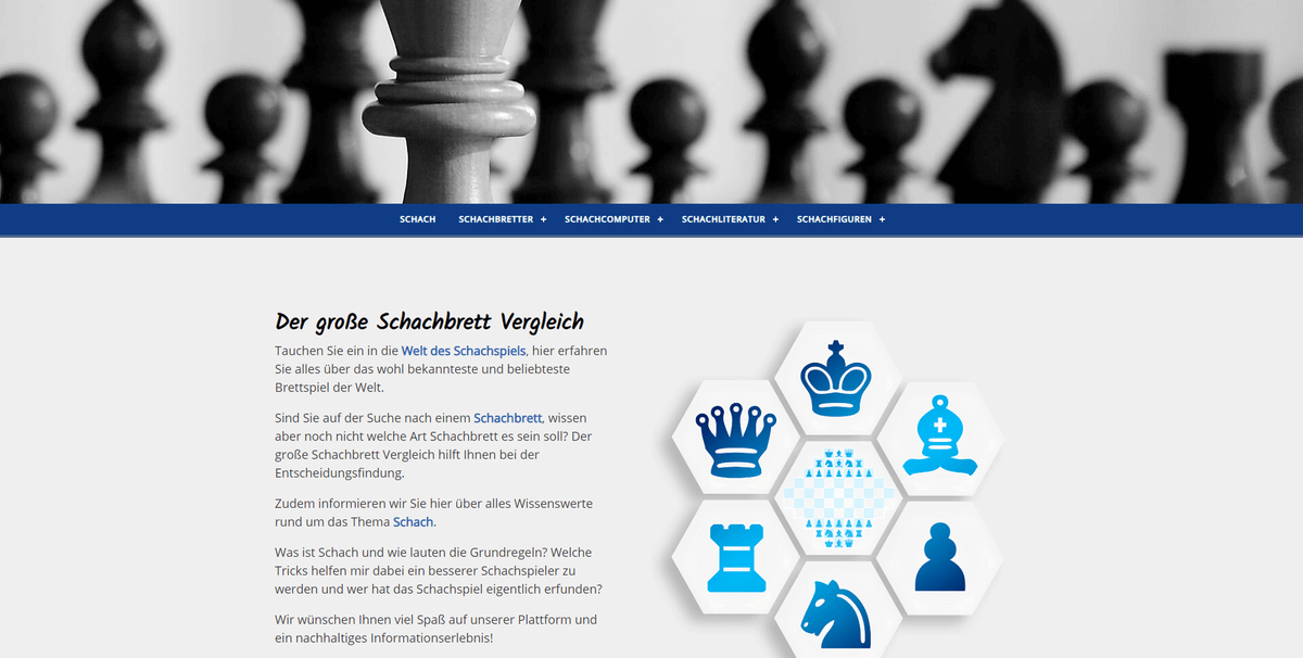 Schachbrett-Vergleich.de - Startseite